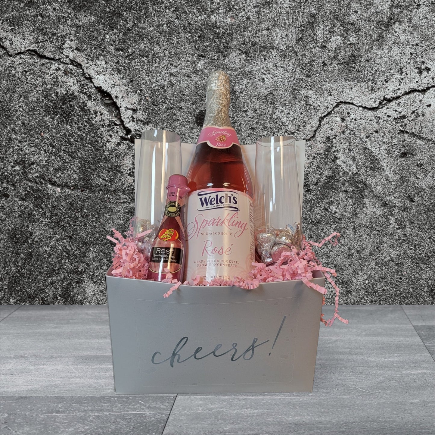 Cheers to Love! A Celebration Basket!